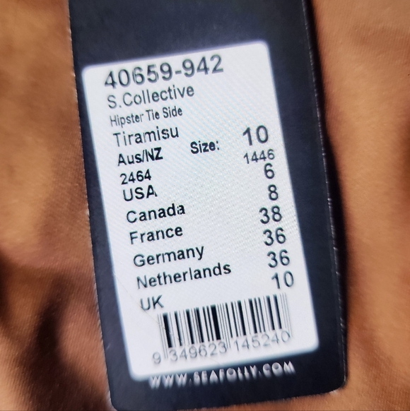 Seafolly Collective Tie Sides Bikini Bottom - Picture 7 of 9